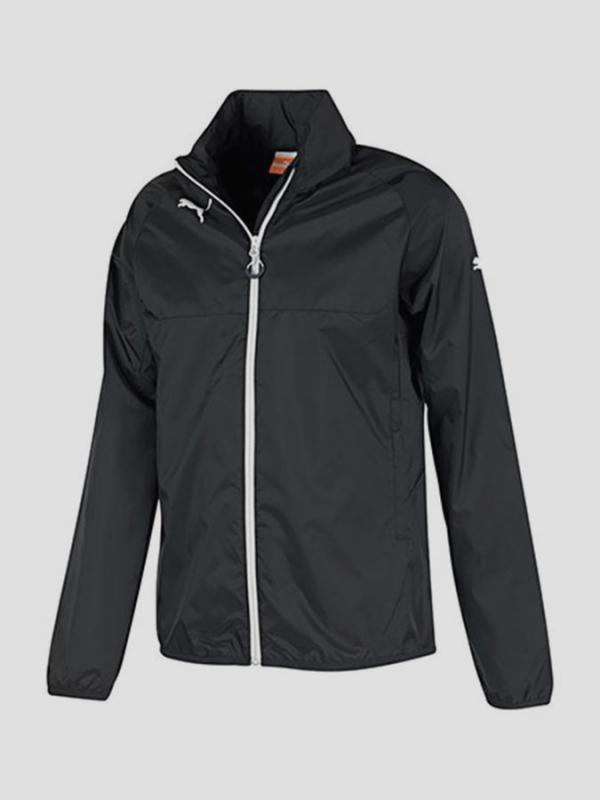 Bunda Puma Rain Jacket black-white Černá