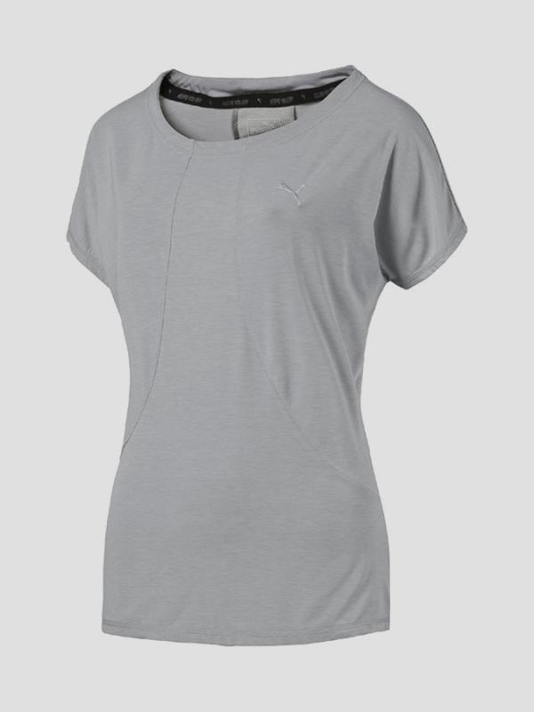 Tričko Puma ACTIVE FOREVER Tee W light gray heather Šedá