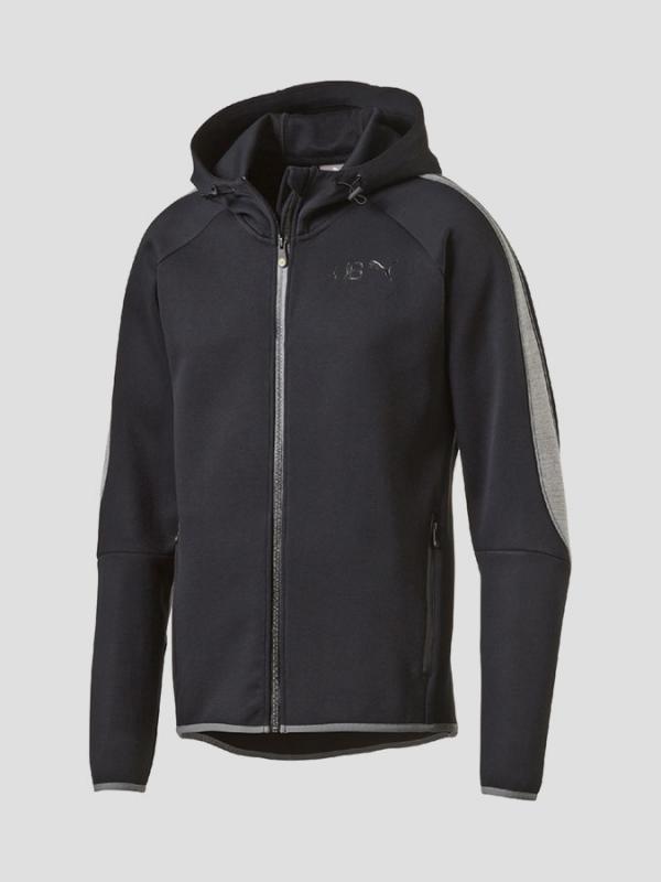 Mikina Puma UB Evostripe FZ Hoody black Černá