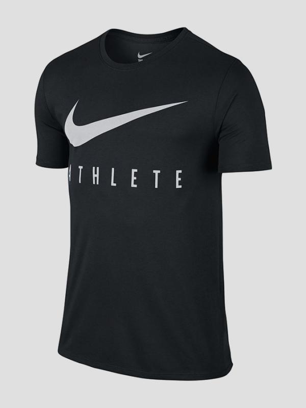 Tričko Nike DB SWOOSH ATHLETE TEE Černá