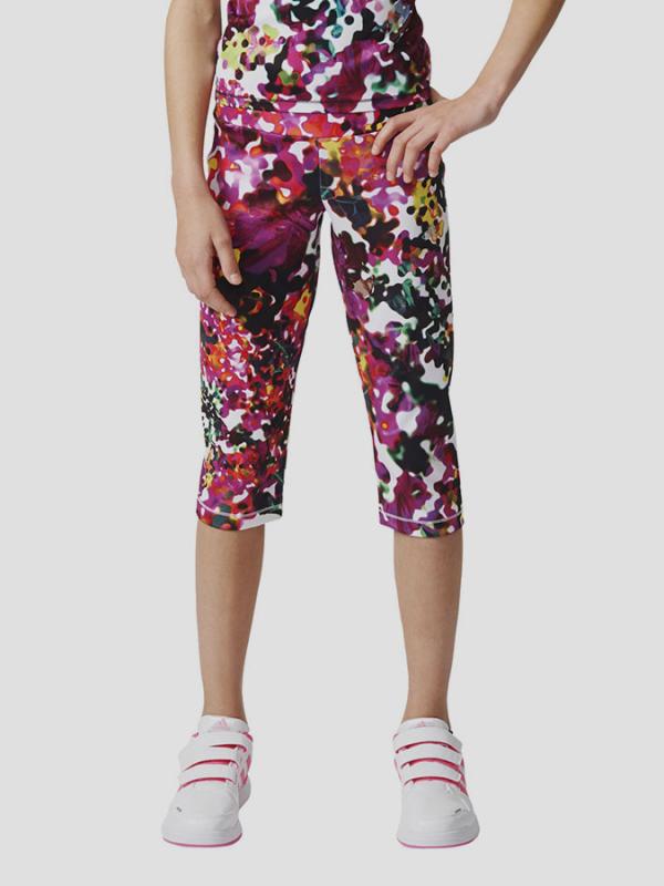 Legíny adidas Performance YG W 3/4 TG Q2 Barevná