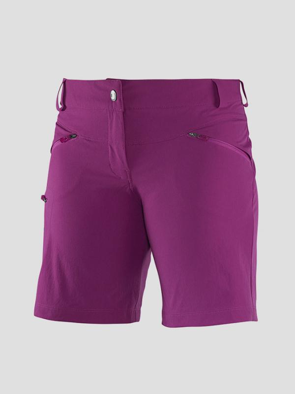 Kraťasy Salomon WAYFARER SHORT W ASTER PURPLE Růžová