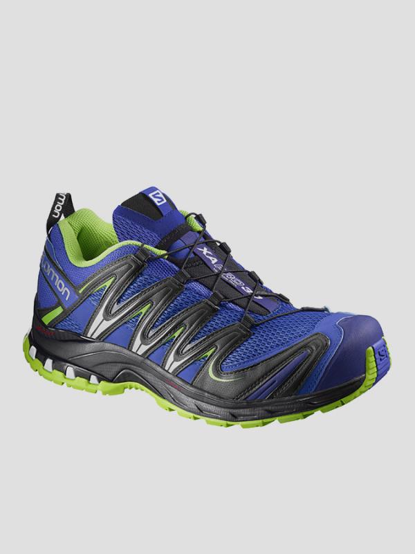 Boty Salomon XA PRO 3D Cobalt/Process Blue/GR Fialová
