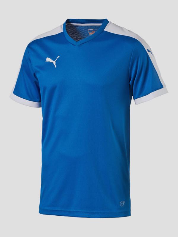Tričko Puma Pitch Shortsleeved Shirt Modrá