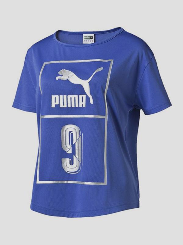 Tričko Puma SS Top dazzling blue Modrá