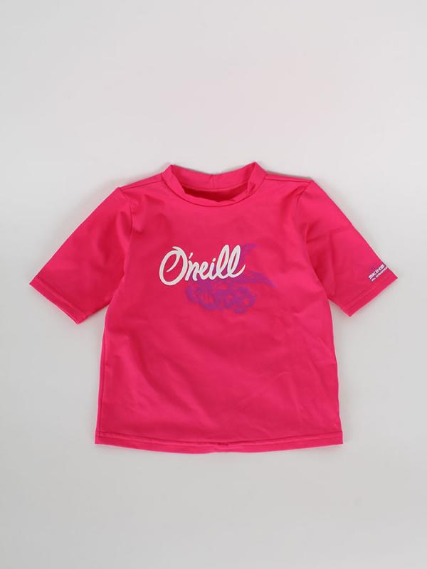 Tričko O´Neill PGK RASH TEE SKINS S/S Růžová
