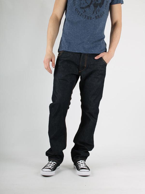 Džíny Diesel KROOLEY L.34 PANTALONI Černá