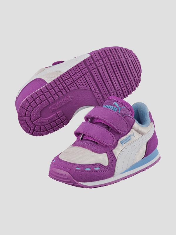 Boty Puma Cabana Racer Mesh V Inf Fialová