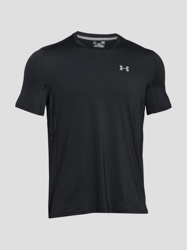 Tričko Under Armour Coolswitch Run S/S Černá