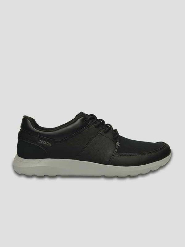 Boty Crocs Kinsale Lace-up Blk/Pwh Černá