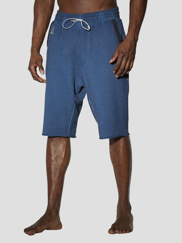 Kraťasy Reebok RNF WASHED SHORT NOBBLU Modrá