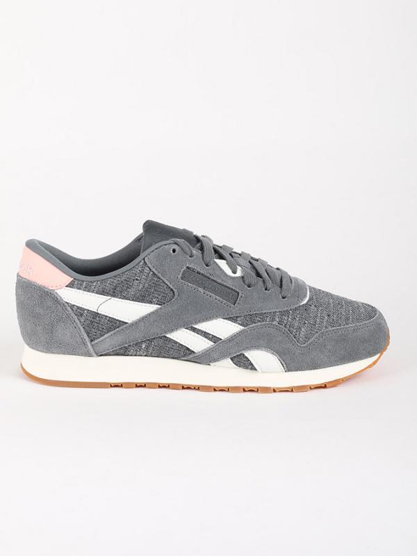 Boty Reebok Classic CL NYLON WR ALLOY Šedá