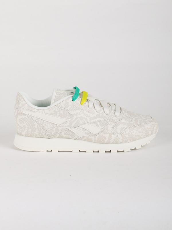 Boty Reebok Classic CL LTHR SNAKE Šedá