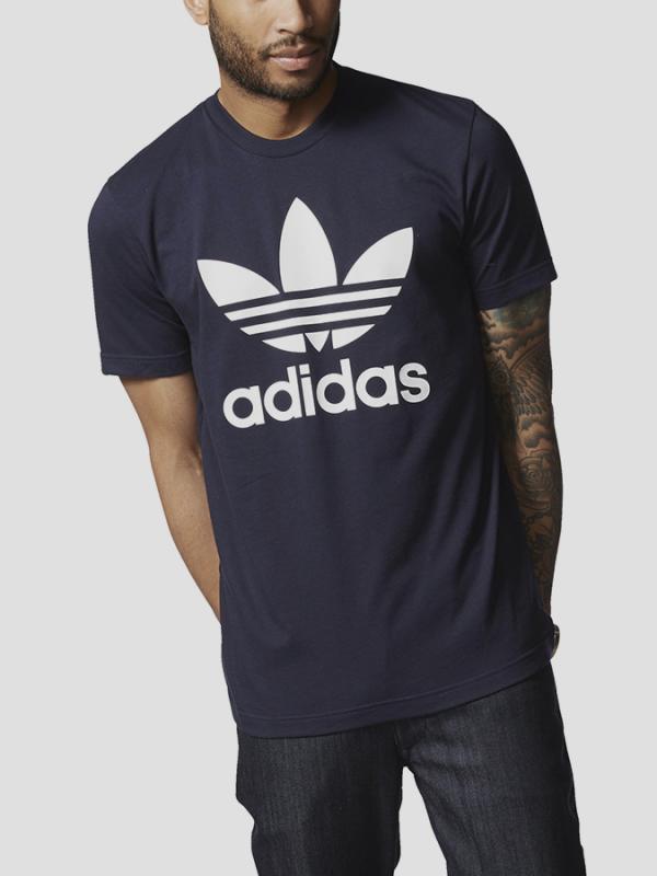 Tričko adidas Originals ORIG TREFOIL T Modrá