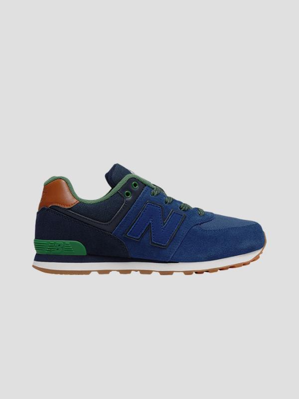 Boty New Balance KL574NEG Modrá