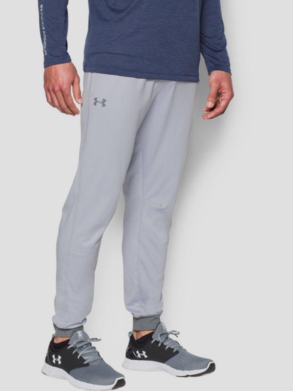 Tepláky Under Armour Coldgear Sportstyle Jogger Šedá