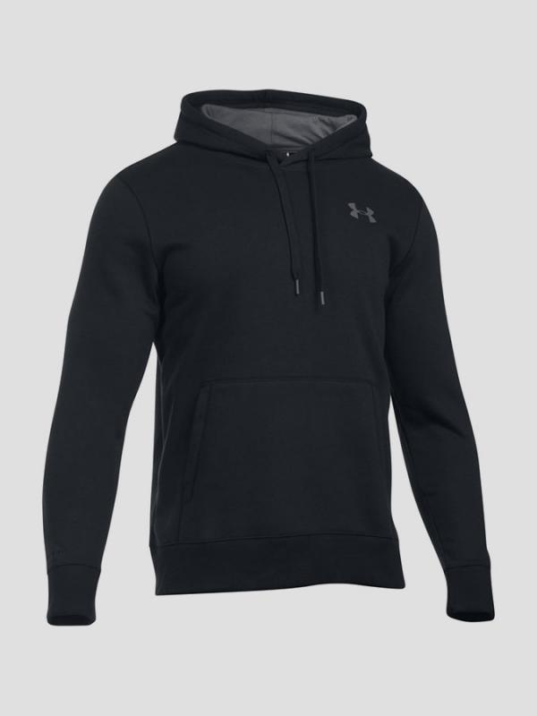Mikina Under Armour Storm Rival Cotton Hoodie Černá
