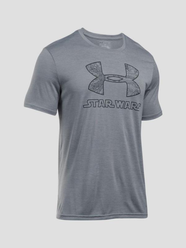 Tričko Under Armour Star Wars SportStyle Fill Šedá