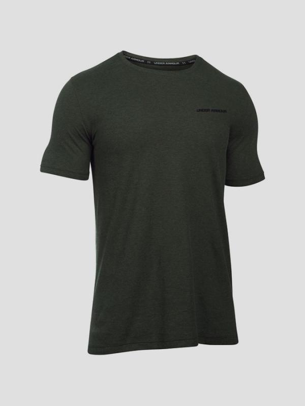 Tričko Under Armour Heatgear Charged Cotton SS T Zelená