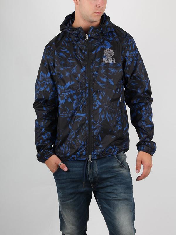 Bunda Franklin & Marshall JACKETS MAN Modrá