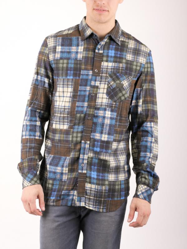 Košile Diesel S-PATCH CAMICIA Barevná