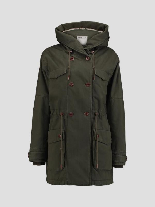 Bunda O´Neill LW COOL COTTON PARKA Zelená