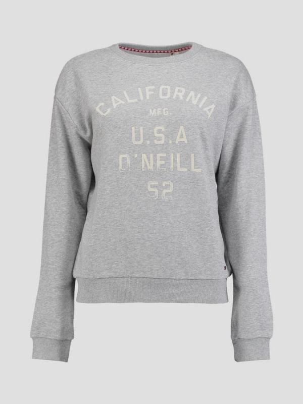 Mikina O´Neill LW EASY CREW SWEATSHIRT Šedá
