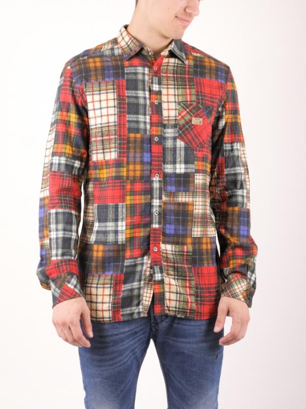 Košile Diesel S-PATCH CAMICIA Barevná