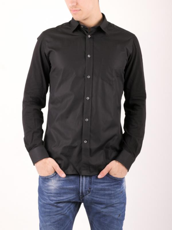 Košile Diesel S-HAKU CAMICIA Černá