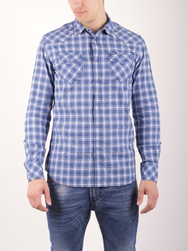 Košile Diesel SULF-1 CAMICIA Modrá
