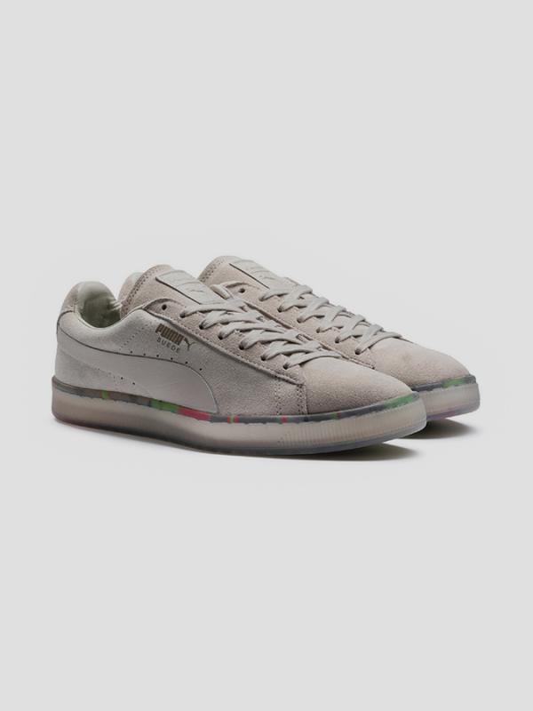 Boty Puma Suede Classic v2 Oatmeal- White Šedá