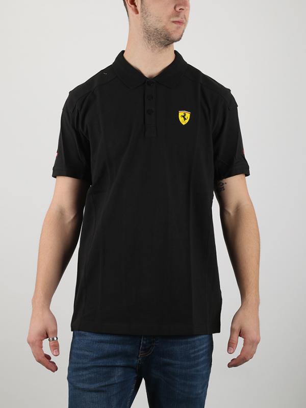 Tričko Puma SF Polo Black Černá