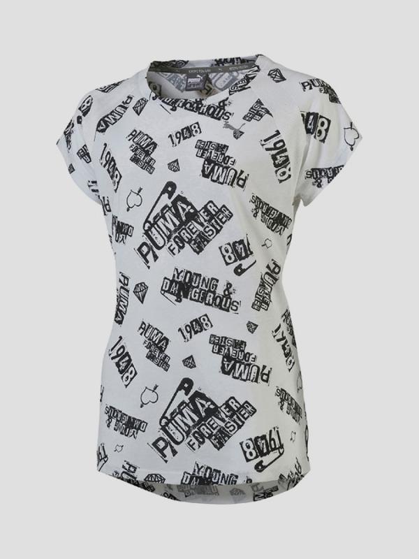 Tričko Puma SPORTS STYLE Top G white Bílá