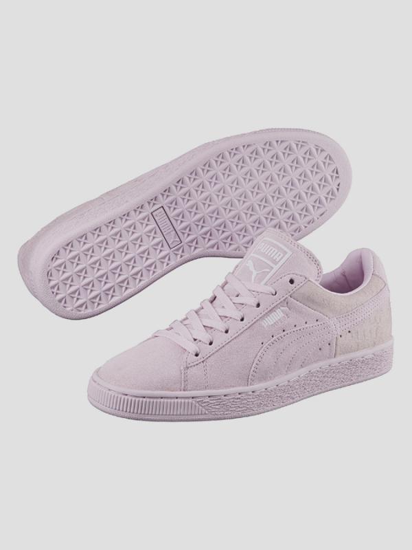 Boty Puma Suede Classic Casual Emboss Li Béžová