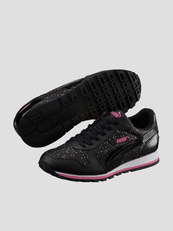 Boty Puma ST Runner Wns Dots Black- Black Černá