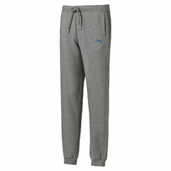 Tepláky Puma  Hero Pants FL cl Medium Gray Heathe Šedá