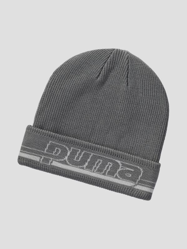 Čepice Puma TEN80 Knit hat Quarry Šedá