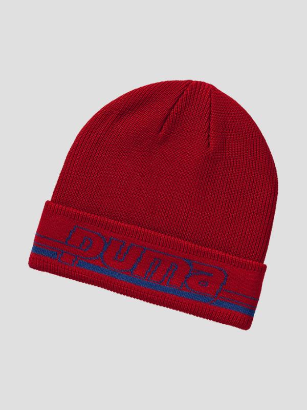 Čepice Puma TEN80 Knit hat Barbados Cherry Červená