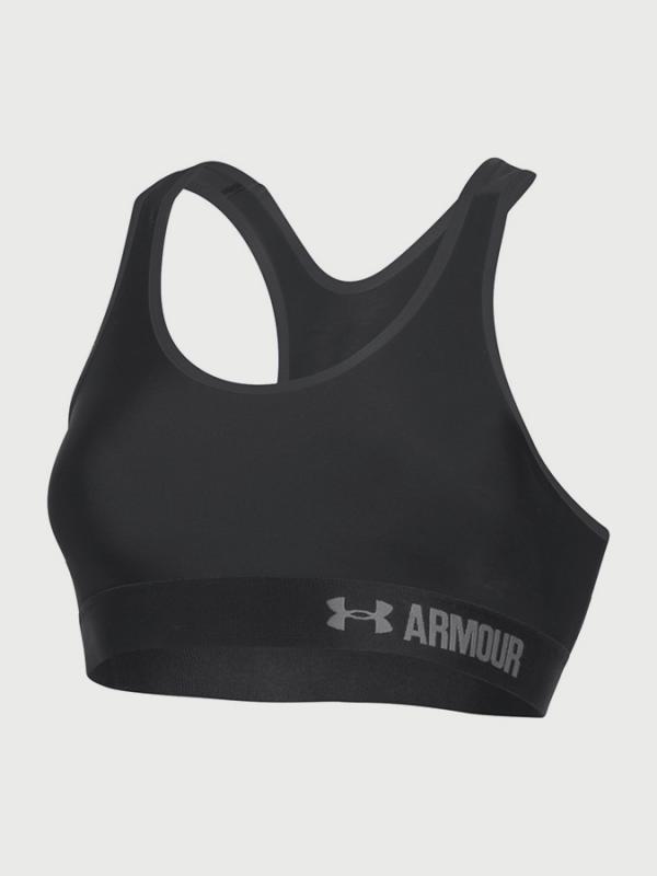 Kompresní podprsenka Under Armour Mid Solid Černá