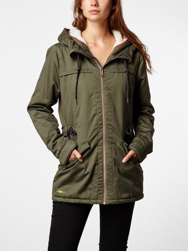 Bunda O´Neill AW COMFORT JACKET Zelená