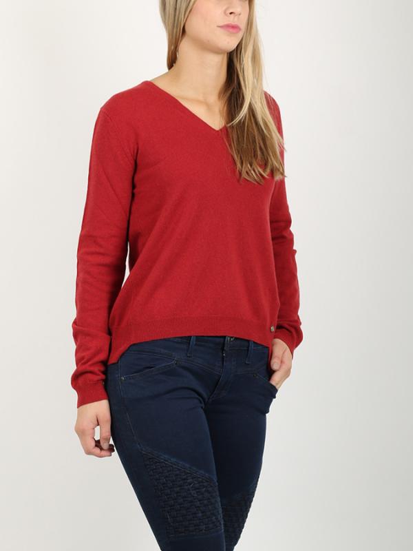 Svetr Replay DK1508 Knitwear Červená