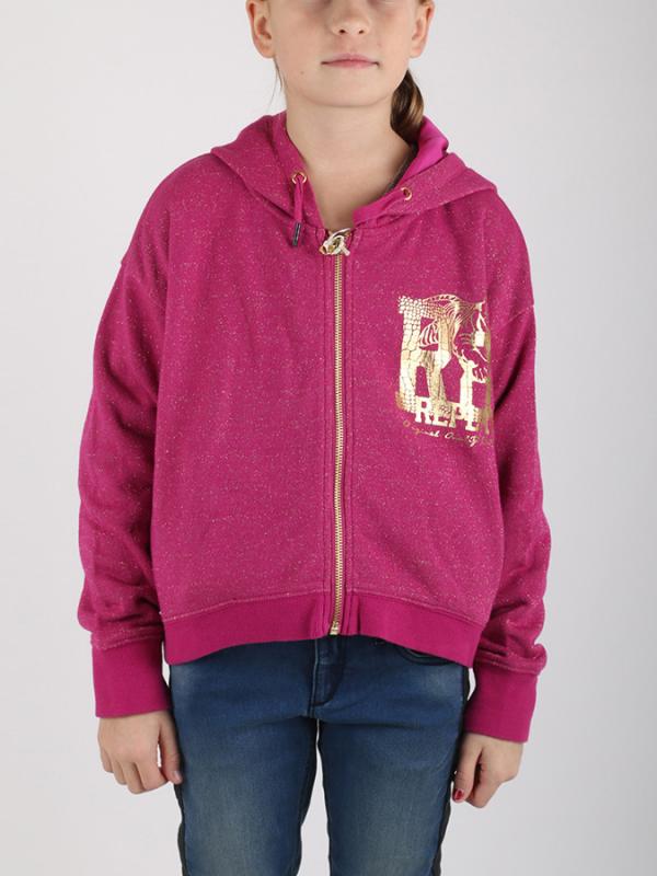 Mikina Replay SG2346 Sweatshirts Růžová