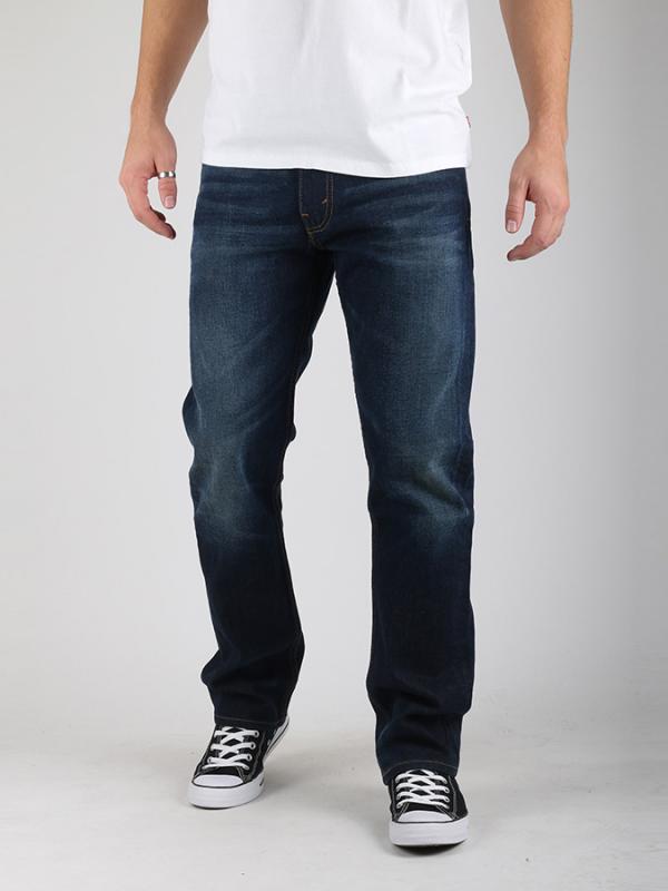 Džíny LEVI'S 504 REGULAR STRAIGHT FIT Modrá
