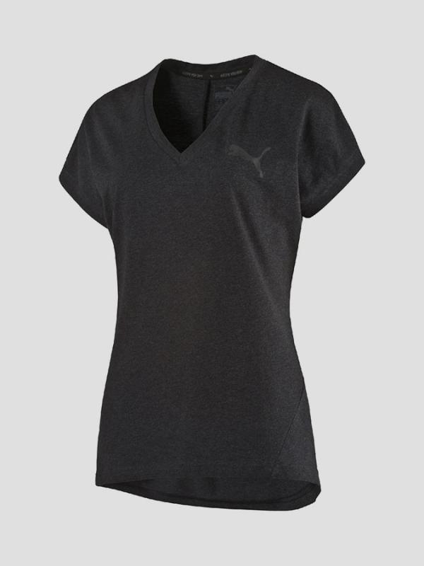 Tričko Puma ELEVATED Sporty Tee W Dar Černá