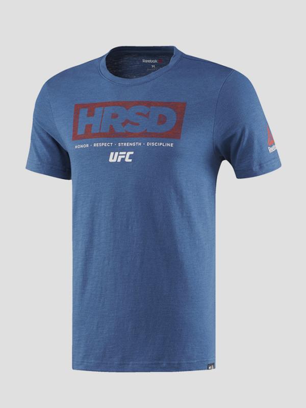Tričko Reebok UFC FG HRSD TEE Modrá