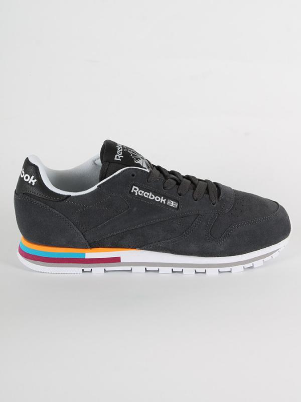 Boty Reebok Classic CL LTHR MH Šedá