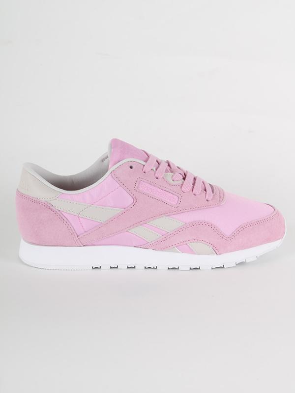 Boty Reebok Classic CL NYLON X FACE Růžová