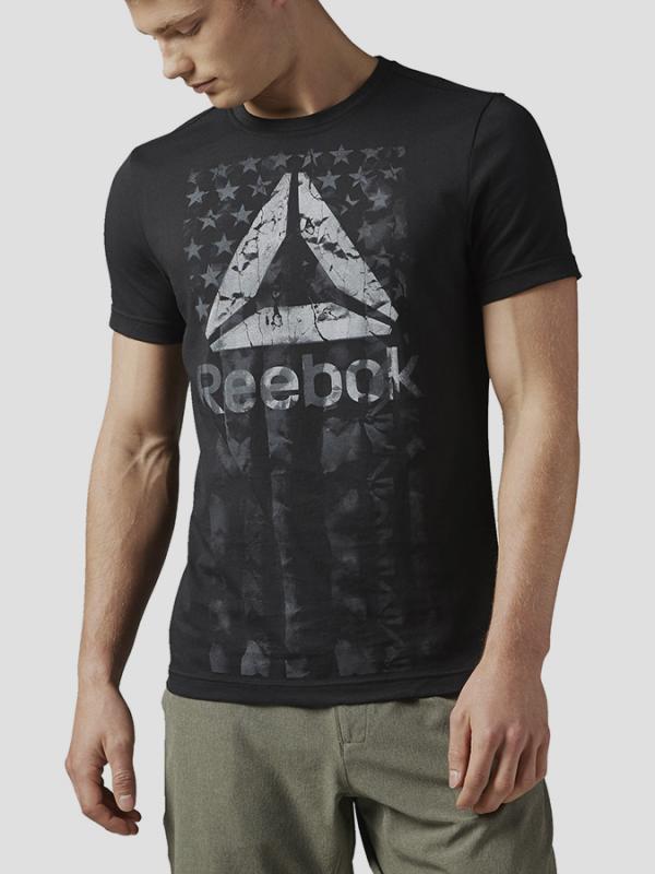 Tričko Reebok AMERICANA TEE Černá
