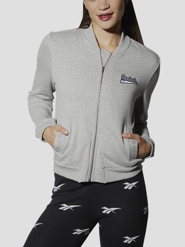 Mikina Reebok Classic F VARSITY BOMBER Šedá