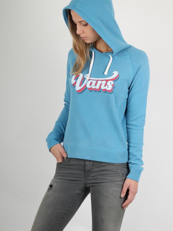 Mikina Vans Wm Newhouse Hoodie Cendre Blue Modrá